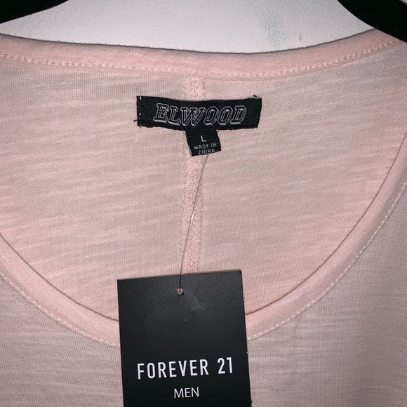 🔥NEW🔥FOREVER21 slub knit scoop hem T-shirt - Picture 3 of 6
